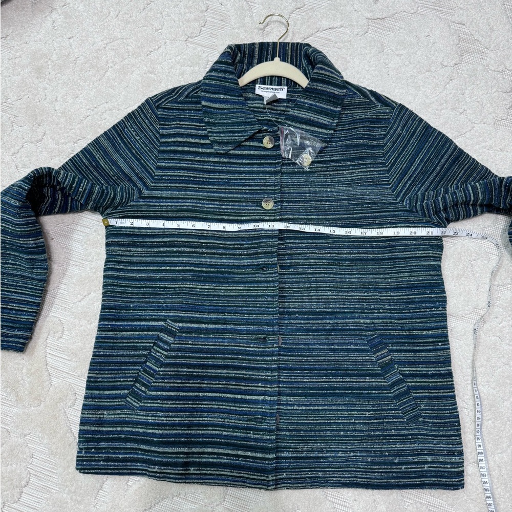Serengeti fashions striped coat, large - Picture 5 of 7
